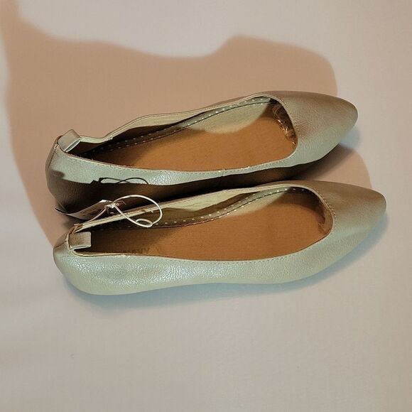 BRAND NEW OLD NAVY POINTED TOE FAUX LEATHER FLAT WOMEN"S SHOE - Picture 5 of 15